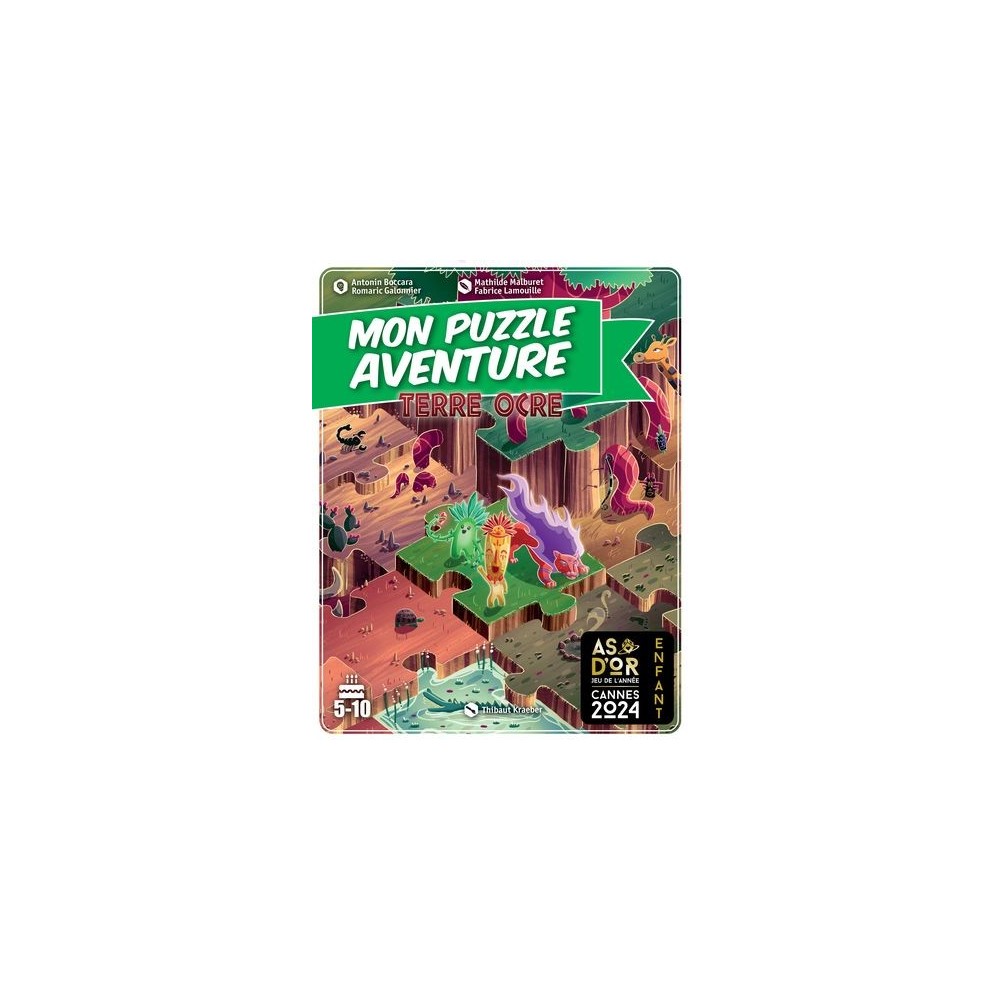 MON PUZZLE AVENTURE : TERRE OCRE