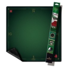 TAPIS CARTES PRESTIGE VERT (FORMAT TAROT 60X60 CM)