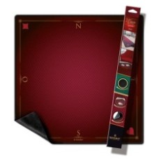 TAPIS CARTES PRESTIGE ROUGE (FORMAT TAROT 60X60 CM)