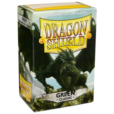 100 Sleeves Dragon Shield : Green (10)