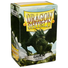 100 Sleeves Dragon Shield : Green (10)