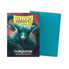 100 Dragon Shield Matte : Turquoise