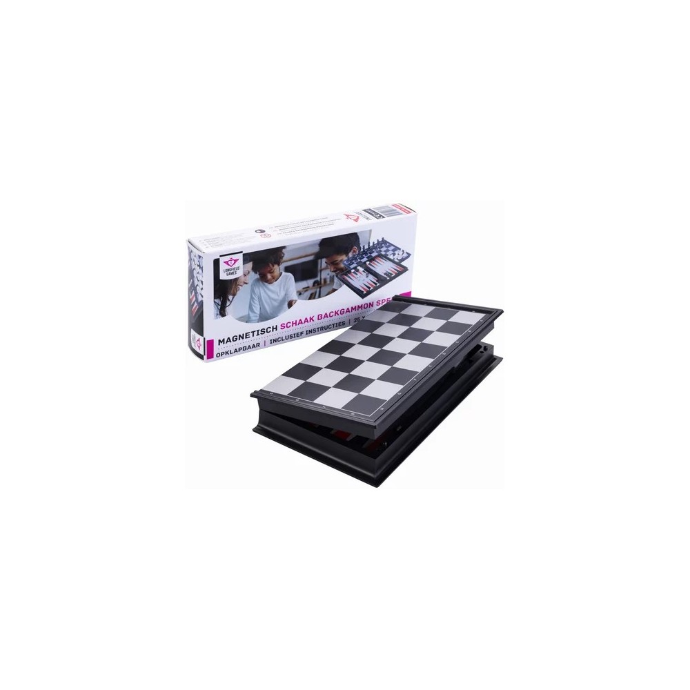 Echecs Backgammon Magnet 25cm