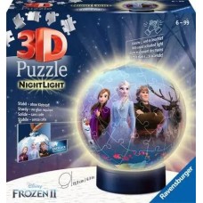 Puzzle 3D ronds Disney La Reine des Neiges 2 illuminé