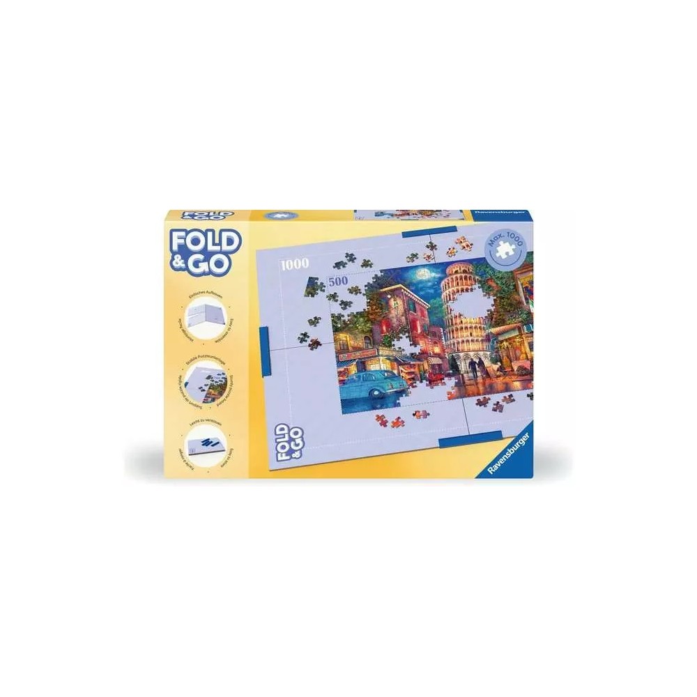Plateau (support) à puzzle