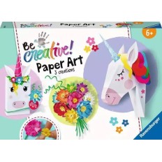 Activités artistiques - Paper Art Licornes et fleurs