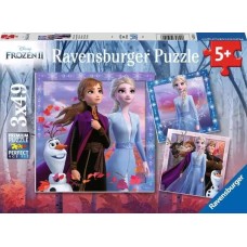 Puzzle Enfant dès 5 ans - Le voyage commence / Disney La Reine des Neiges 2