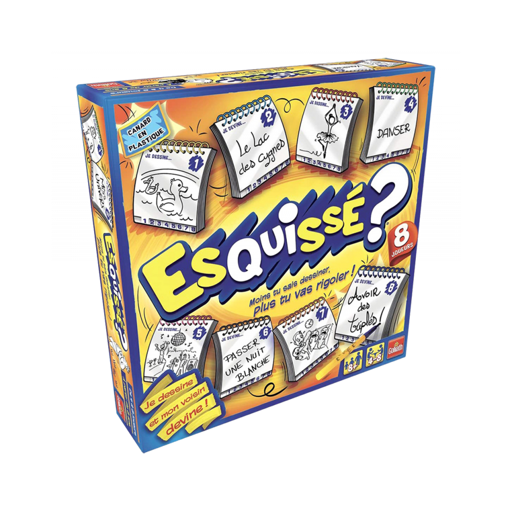 Esquissé ? - 8 joueurs