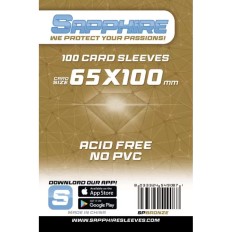 Sleeves SAPHIRE 65 X 100