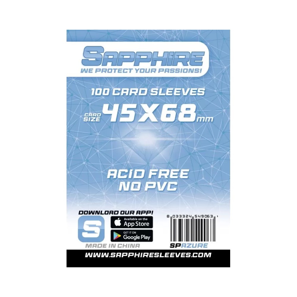 Sleeve SAPHIRE 45 X 68