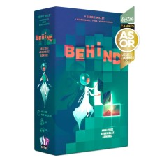 Behind