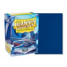 100 Sleeves Dragon Shield : BLUE Matte