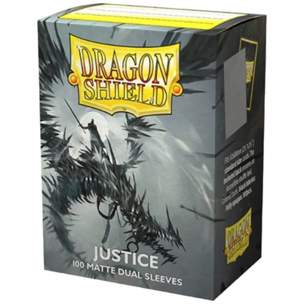 100 Sleeves Dragon Shield Justice