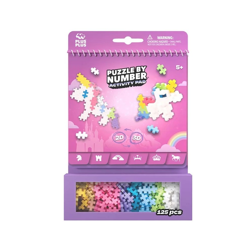 Bloc activité PLUS PLUS  LICORNE