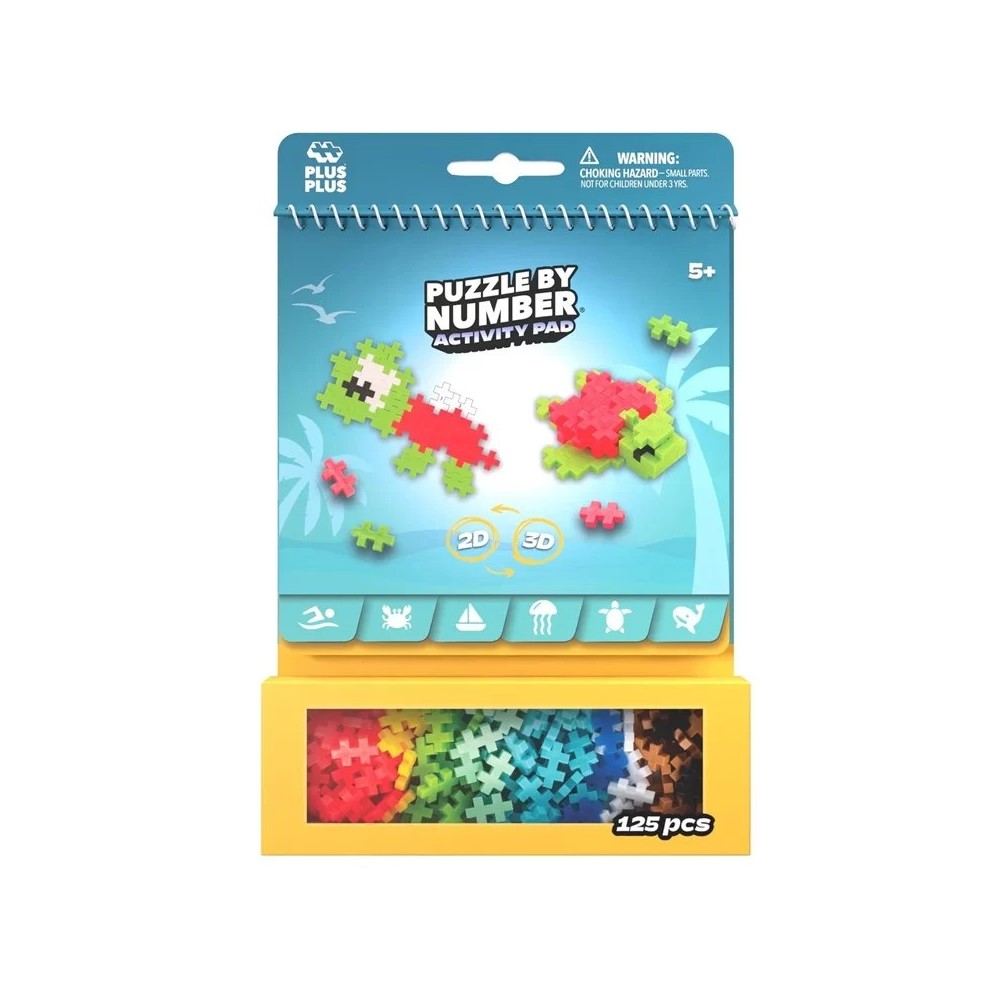 Bloc activité PLUS PLUS  Tortue