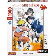 Puzzle 1000 pièces - Naruto vs. Sasuke
