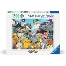 Puzzle 1500 pièces - Pokémon Classics