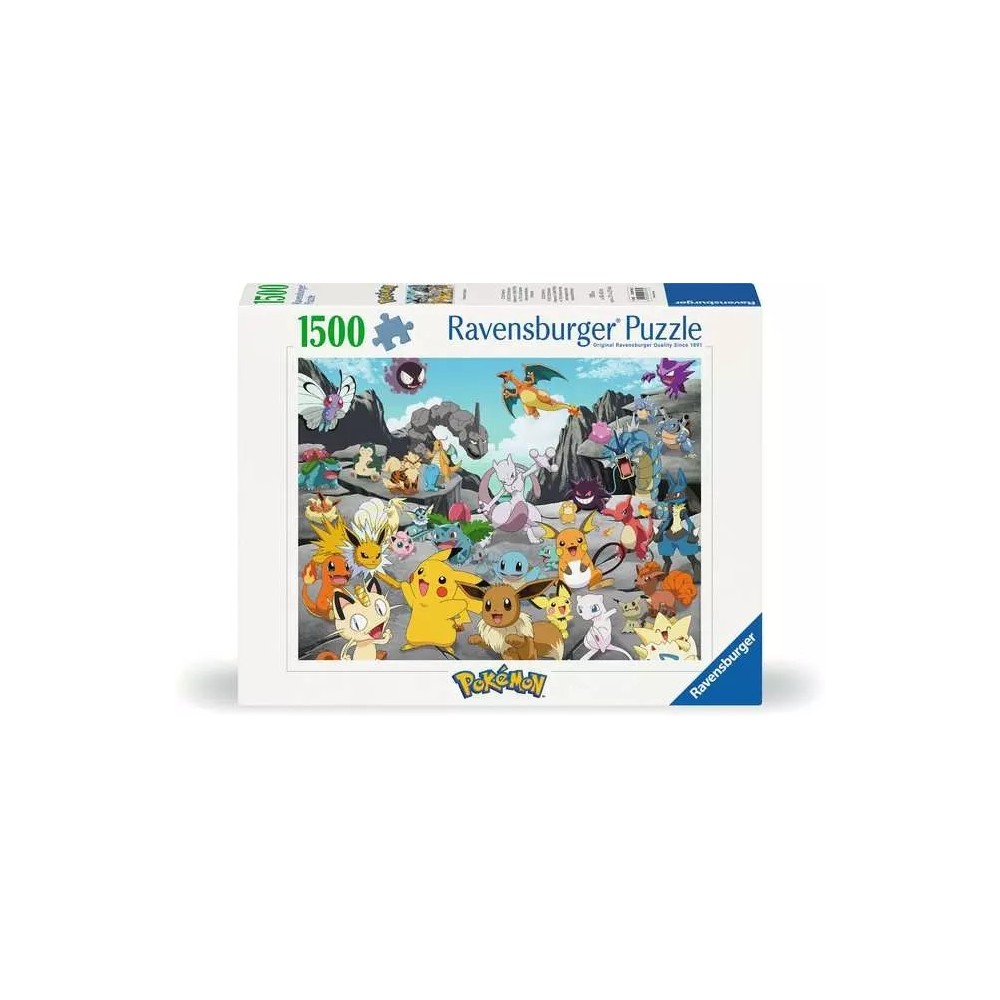 Puzzle 1500 pièces - Pokémon Classics
