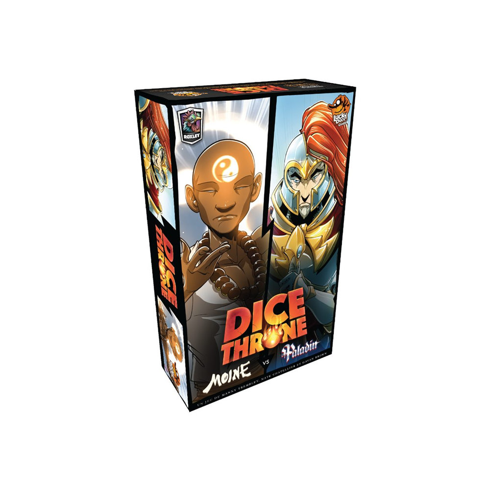Dice Throne S1- Moine VS Paladin