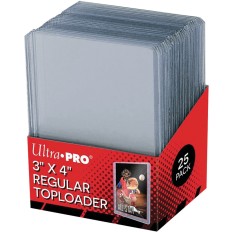 25 TOPLOADER regular transparents ultra pro