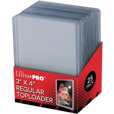 25 TOPLOADER regular transparents ultra pro