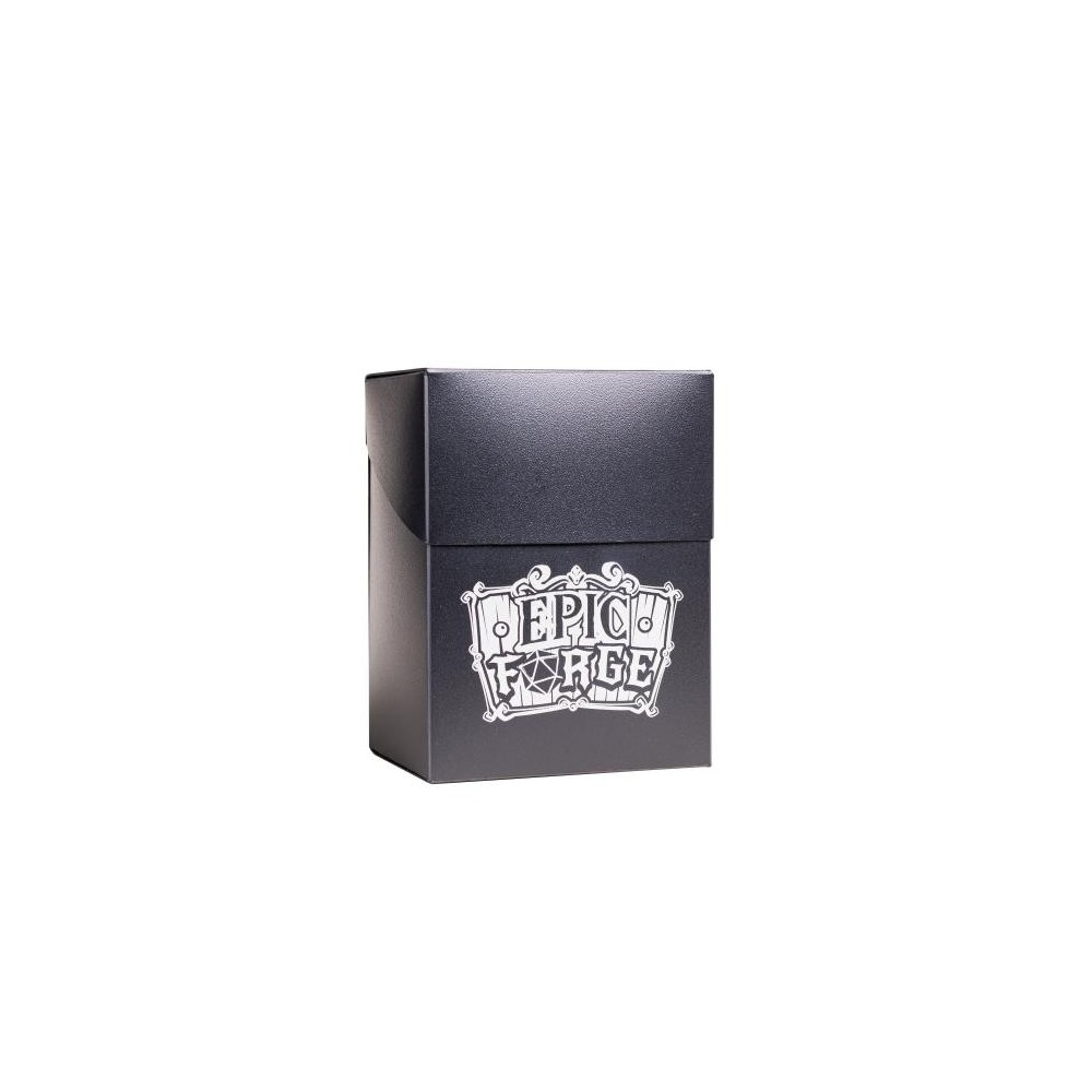 Deck Box Epic Forge 80 cartes Noir