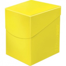 Ultra Pro - Deck Box et Rangement - Deck Box Ultra pro Eclipse 100+ (grande Taille) - Jaune