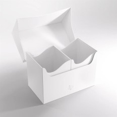 DOUBLE DECK HOLDER 200+ XL WHITE (BLANC) - Gamegenic