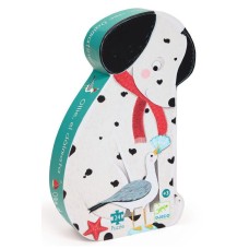 Puzzle silhouette - Ollie, le dalmatien - 24 pièces