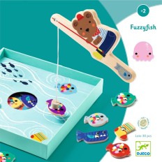 Jeu éducatif bois - Fuzzyfish