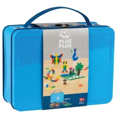 Plus Plus Valisette métal Basic & Néon 600 pièces
