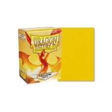 Dragon Shield - 100 Standard Sleeves Matte Couleur Jaune