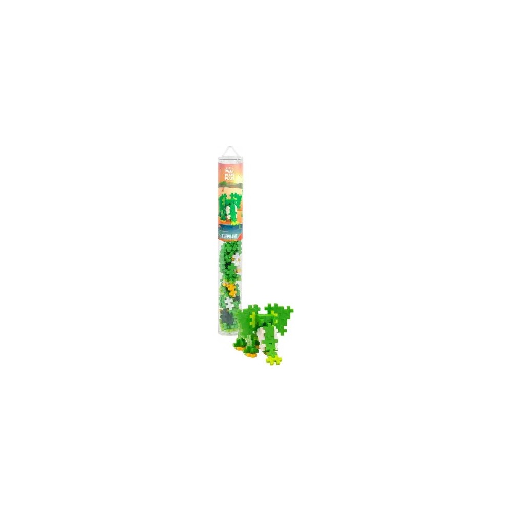 PLUS PLUS - TUBE ELEPHANT - 100 PIECES