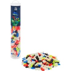 PLUS PLUS - JEU DE CONSTRUCTION MEGA TUBE PHOSPHORESCENT - 240 PIECES