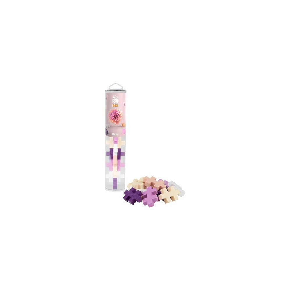 PLUS PLUS - TUBE BIG BLOOM - 15 PIECES