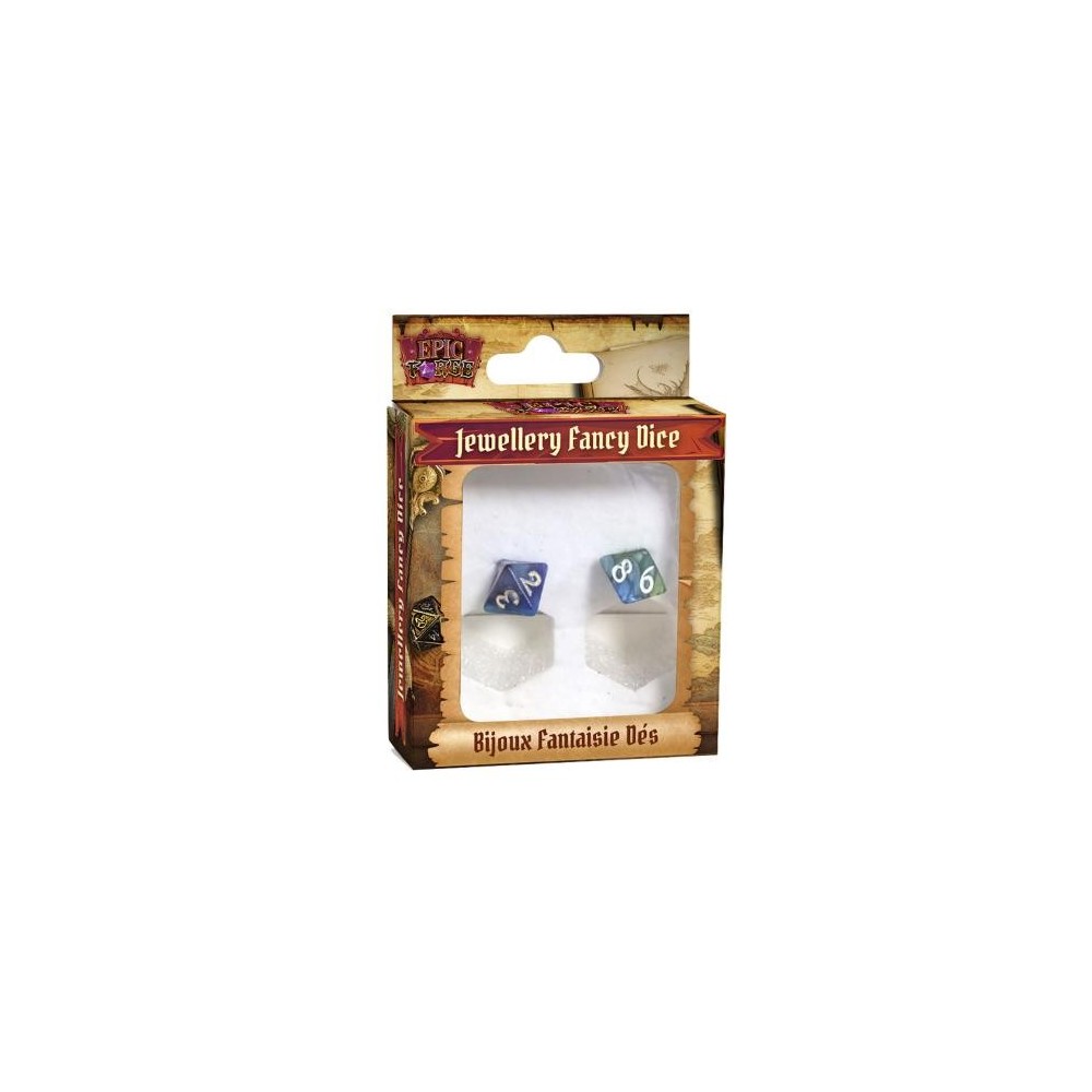 Bijoux - Boucles d'oreille Mini Dés D8
