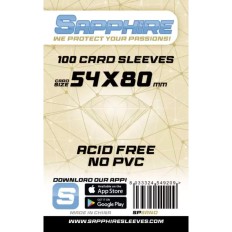 Sand Sleeves (54x80 mm) - 100 pieces/pack