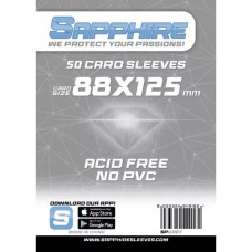 Grey Sleeves (88x125 mm) - 50 pieces/pack