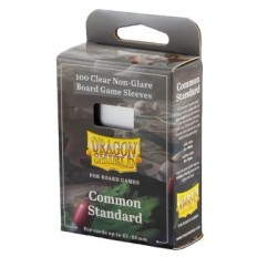 100 Dragon Shield : Board Game Sleeves - Common Standard 63x88mm