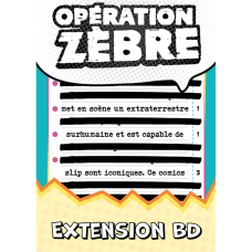 Opération Zèbre : Extension BD