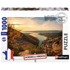 Coucher de soleil sur les Gorges du Verdon