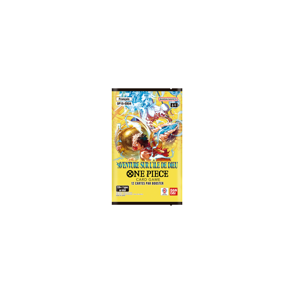 BOOSTER ONE PIECE OP15 12 CARTES anglais