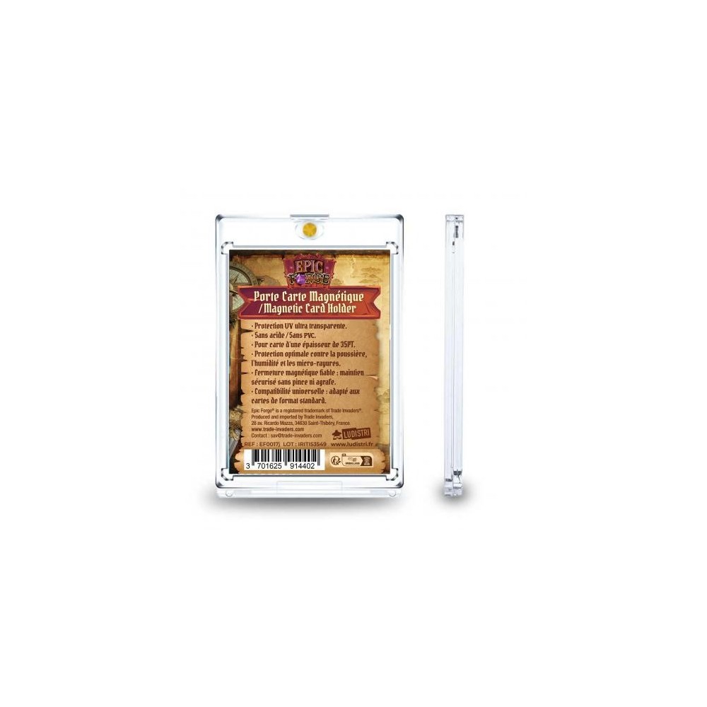 PROTECTION POUR CARTES / PORTE-CARTES MAGNETIQUE CARTES A JOUER 35 PT