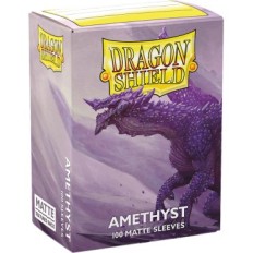 100 Dragon Shield Matte : Amethyst
