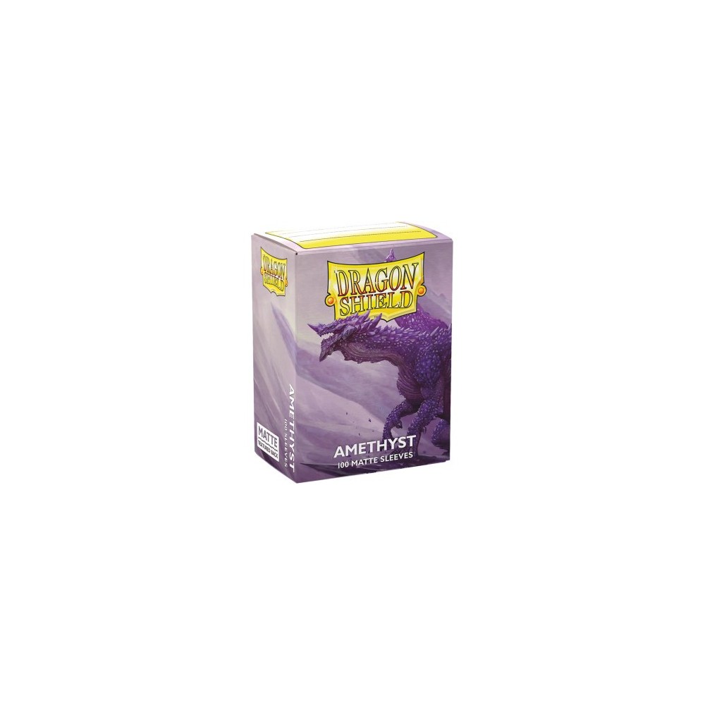 100 Dragon Shield Matte : Amethyst