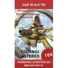 TOURNOI ALTERED - 30 AVRIL à 19h