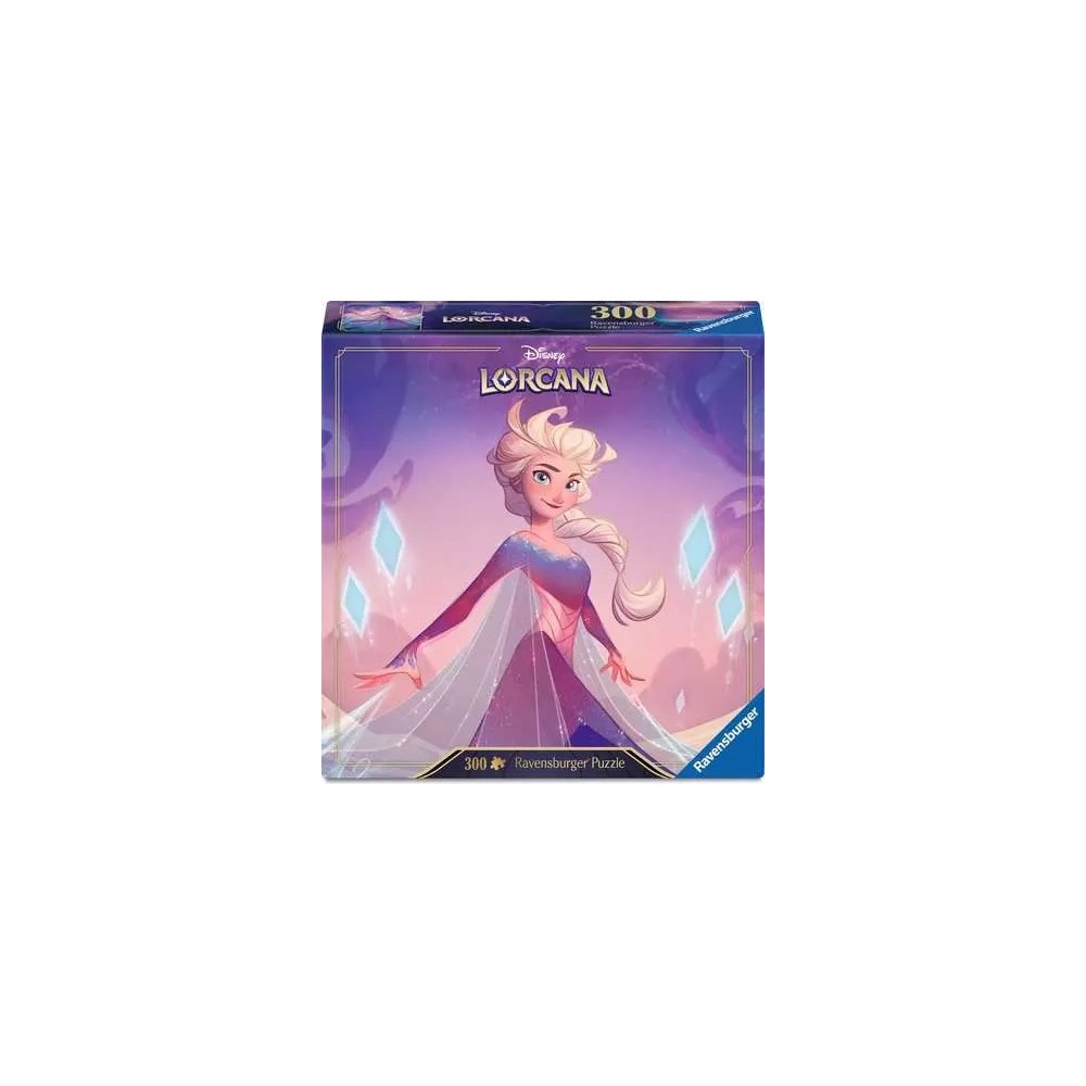 Puzzles Adultes 300 pièces - Disney Lorcana JCC - Elsa - Le cinquième esprit