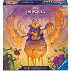 Puzzles Adultes 300 pièces - Disney Lorcana JCC - Winnie l'Ourson - Magicien mellifique