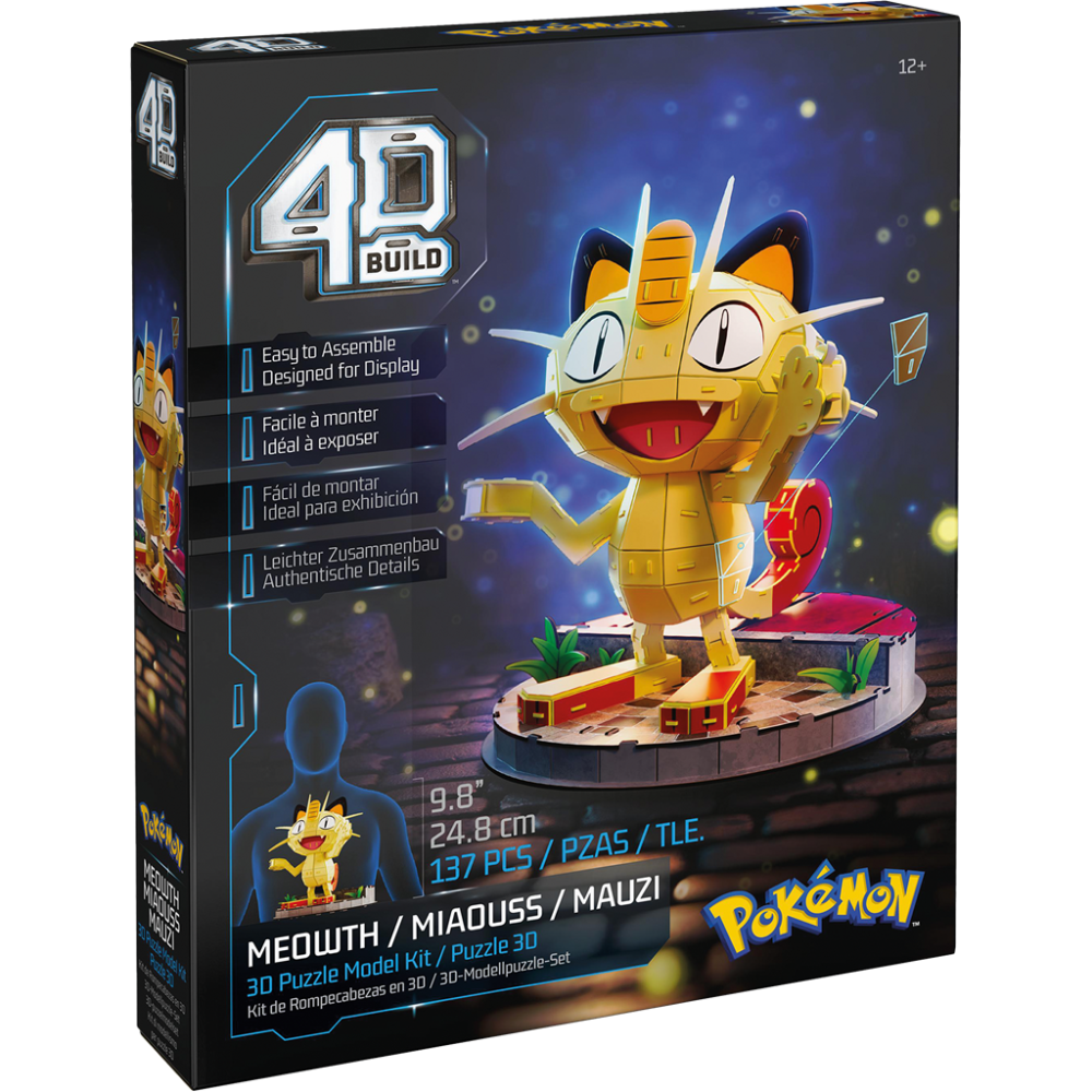 4D Build Pokémon - Miaouss